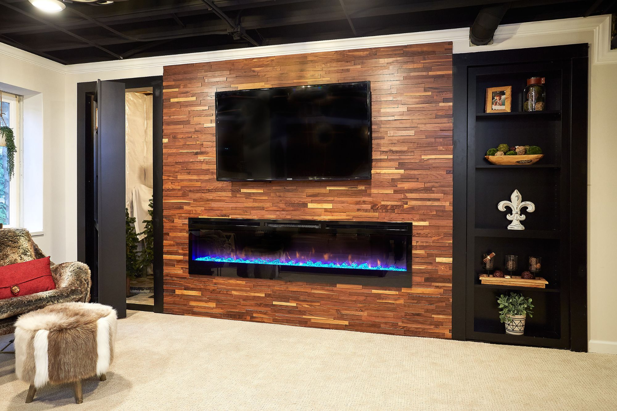 Smithfield Media Room Interior Decorator