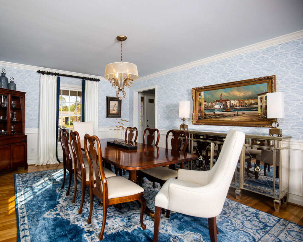 Traditional Interior Design for Dining Room